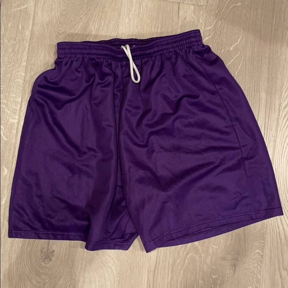 Purple Athletic Shorts